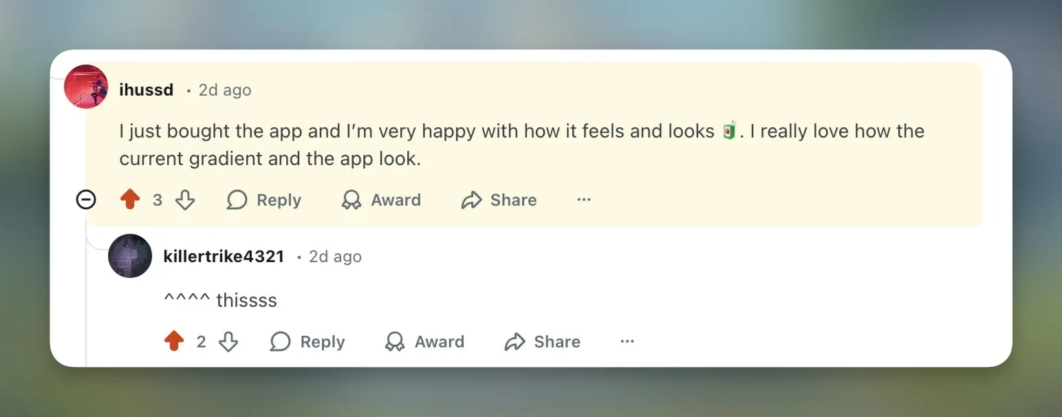 Juicy User Feedback