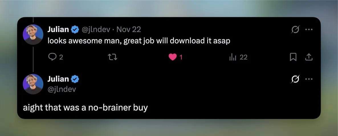 Juicy User Feedback